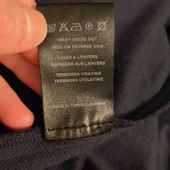 NWT NISSE Elbise Dragon maxi slit tank Dress side lace cutout ropes Navy Blue - Picture 6 of 17